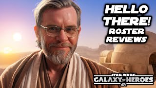 SWGOH LIVE Roster Reviews and Just Hangin Out With Your Star Wars Dad [upl. by Osrick]