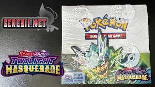 Twilight Masquerade Booster Box Pokémon TCG Opening [upl. by Alikat]