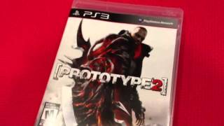 PS3  Prototype 2 Unboxing [upl. by Atilrahc866]