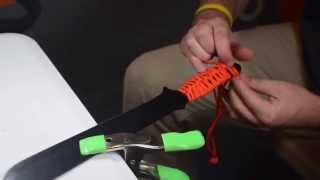 Paracord Handle Wrap Tutorial [upl. by Hsu]