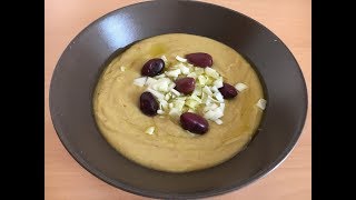 Greek Fava Split peas purée [upl. by Nnylhsa]