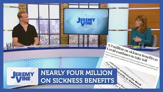 More than four million now on sickness benefits  Jeremy Vine [upl. by Eetnuahs]