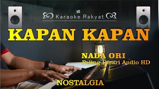 KAPAN KAPAN KARAOKE NADA ORI  KARAOKE RAKYAT [upl. by Janel]