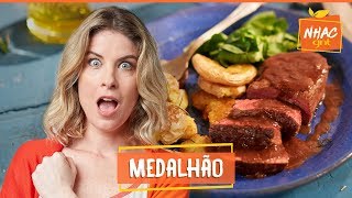 Medalhão de carne ao molho madeira  Rita Lobo  Cozinha Prática [upl. by Urian]