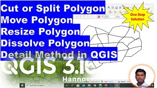 How to create and Edit Polygon Shapefile in QGIS ki kore Polygon shap file create o edit kora jai [upl. by Tiemroth]