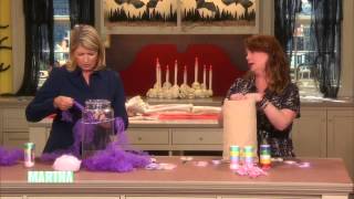 How to Make Ballerina Tutus from Dollar Store Items ⎢Martha Stewart [upl. by Calore]