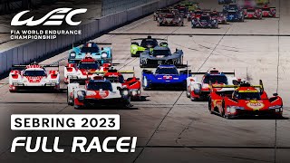 Full Race I 2023 1000 Miles of Sebring I FIA WEC [upl. by Grizelda]