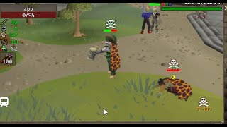 OSRS  MAXED 75 ATTACK PURE PKING [upl. by Einnahpets]