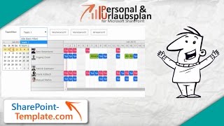 Urlaubsplanung und verwaltung für SharePoint Intro [upl. by Eenahpets]