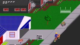 Paperboy 1984  19765 High Score  Barry Bloso  Dudesville Arcade [upl. by Oigimer]