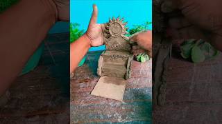 Krishna idol making with clay 🙏🚩jai shree krishna 😱shorts ytshorts art short trending krishna [upl. by Skvorak246]