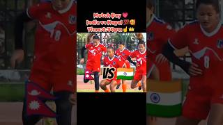 Its an el classico in South Asian games between Nepal vs India 🇳🇵Vs 🇮🇳 nepvsind womensfootball [upl. by Essined663]