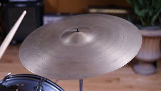 20quot Zildjian K Istanbul 1959 Old Stamp IVb Ride Cymbal 2090g [upl. by Hiasi]