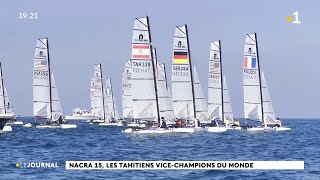 Nacra 15 les tahitiens vicechampions du monde [upl. by Neersan]