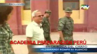 César Hildebrandt visita el Colegio Militar Leoncio Prado [upl. by Aihsein]