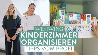 Ordnung im Kinderzimmer  Ideen fürs richtige Organisieren Tipps amp Tricks [upl. by Eiramalegna237]