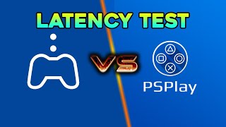 LATENCY TEST on The Logitech G Cloud  Official PS Remote Play vs PSPlay [upl. by Lemrahs]