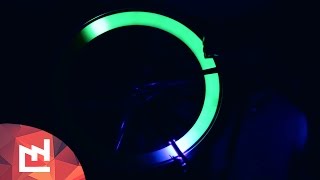 DIY project  Glowing bike with ultraviolet LEDS [upl. by Tremaine]