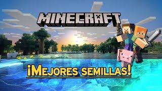 LAS MEJORES SEMILLAS EN MINECRAFT 😱😱 [upl. by Otilrac]