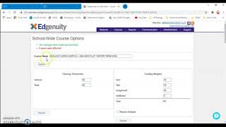 Setting Up An Edgenuity Class  EXPLAINED [upl. by Seltzer]