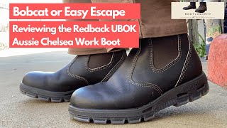 Better Than Blunnies Redback UBOK Chelsea Work Boot [upl. by Naffets]