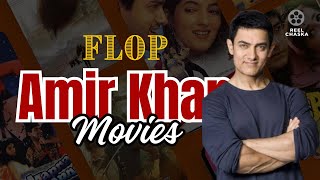 Amir Khan Biggest Movie Flops  Films  Worst Box Office  Top Flop Movies amirkhanmovie amirkhan [upl. by Ahsikyw717]