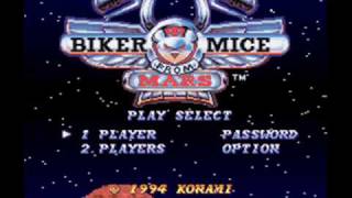 Biker Mice From Mars SNES Main Theme [upl. by Ehc823]