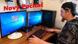 Unboxing a Ukázka Nového PC  ANTY IT  Zaklínač  Battlefield 1 [upl. by Alfons676]