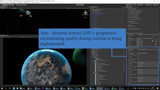 DevLog  Procedural Planets LOD for Unity3D [upl. by Yt]
