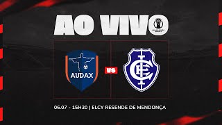 AUDAX X ITABUNA  AO VIVO COM IMAGEM  BRASILEIRÃO  SÉRIE D [upl. by Yelhs482]