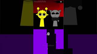 Gray Eyes Satoru find Yellow Simon FlourishArts Incredibox Sprunki  Glow Bouncing Square [upl. by Mathias843]