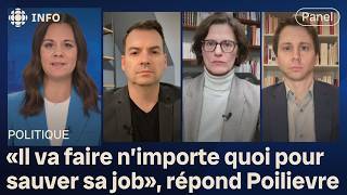 Panel politique  chèque de 250  et congé partiel de TPS au Canada [upl. by Ordnaxela]