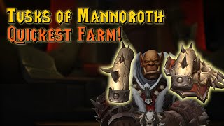 Tusks of Mannoroth The Ultimate 2024 Farming Guide [upl. by Dick573]