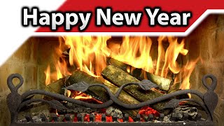 Fireplace 4K ► Happy NEW YEAR ❤ H ha hap happ happy 🔥 [upl. by Verdie60]