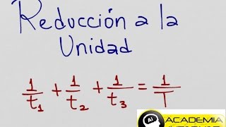 Reducción a la unidad fracciones [upl. by Wilhelm705]