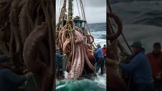 Giant sea monsters caught by fishermen shorts giantseacreatures fishingdiscoveries trending [upl. by Rafaelof]