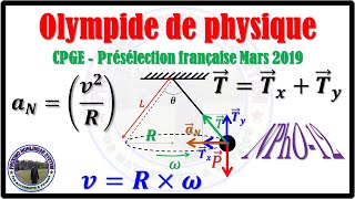 NPhO12 Olympiade de physique Q15 de l’IPhO CPGE 2019 [upl. by Hiett]