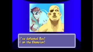 Street Fighter Alpha 2 Sagat Ending [upl. by Namwen]