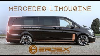 Ertex Luxury Car Design Mercedes VClass Limousine [upl. by Carolyn926]