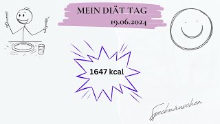 Mein Diät Tag 19062024 mit 1647 kcal [upl. by Lraep9]