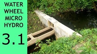 Part 31 of 10 Waterwheel Microhydro Creek Tour [upl. by Martine]