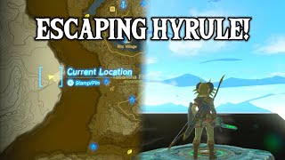 Breaking OUTSIDE of Hyrule  Zelda Tears of the Kingdom [upl. by Dolly]