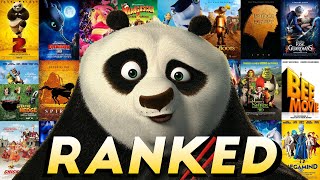 All 46 Dreamworks Movies Ranked [upl. by Ronacin141]