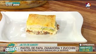 Vamo Arriba  Cocinamos Pastel de papa zanahoria y zucchini con Ana [upl. by Nnyrb]