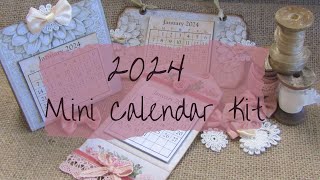 2024 Mini Calendar Kit [upl. by Uaeb]