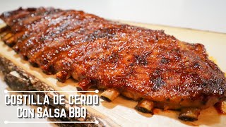 Costillas BBQ en Horno  La Capital [upl. by Maddocks]