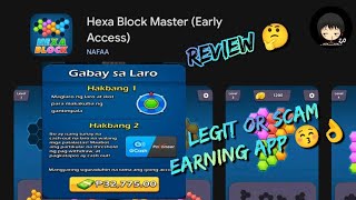 Hexa Block Master Review  Legit or Scam Earning App [upl. by Byrom]