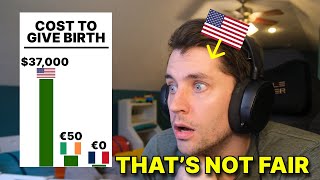 American reacts to The Cost of Healthcare in EUROPE vs AMERICA common drugs and procedures [upl. by Desdamona597]