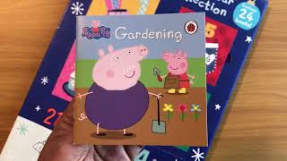 14 Gardening Peppa Pig Christmas Advent Calendar 24 Books  Read Aloud Book for Children [upl. by Willman]