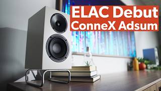 ELAC Debut ConneX Adsum powered stereo speakers  Crutchfield [upl. by Afra638]